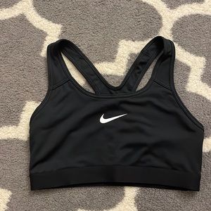 Nike dri fit swoosh medium sports bra size M
